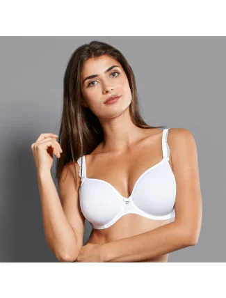 Selma podprsenka s kosticí košíčky se spacer-výztuží 5637 white - RosaFaia Selma podprsenka s kosticí košíčky se spacer-výztuží 5637 white - RosaFaia