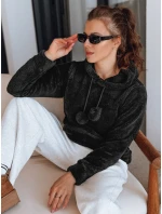 FashionStreet dámská černá mikina BY1560
