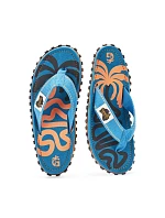 Gumbies unisex žabky ISLANDER FLIP-FLOP BLUE PALMETTO