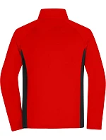 Daiber JN 1860 Pánská strečová fleecová bunda 02.1860 red/black Daiber JN 1860 Pánská strečová fleecová bunda 02.1860 red/black
