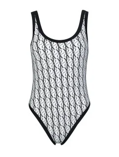 Dámské jednodílné plavky KW0KW01643-0K4 - Calvin Klein