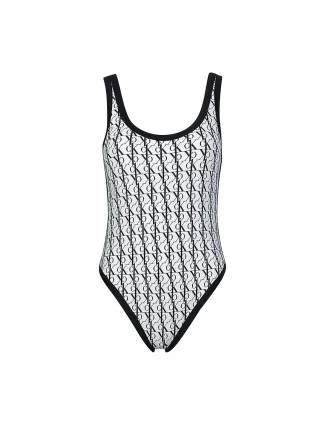 Dámské jednodílné plavky KW0KW01643-0K4 - Calvin Klein