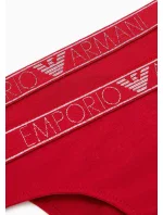 Dámské tanga 2PACK 163333 3F223 00173 červené - Emporio Armani