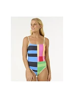 Jednodílné plavky RIP CURL Las Dalias Good One Piece, tyrkysové Jednodílné plavky RIP CURL Las Dalias Good One Piece, tyrkysové