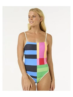 Jednodílné plavky RIP CURL Las Dalias Good One Piece, tyrkysové