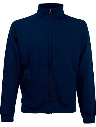 Fruit of the Loom Premium Sweat Jacket Mikina 16.2228 deep navy
