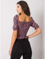 Halenka RO BZ 2516 9.34 černá a růžová Halenka RO BZ 2516 9.34 černá a růžová