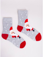 Yoclub Vánoční ponožky 3-pack SKA-X049U-AA00 Vícebarevné