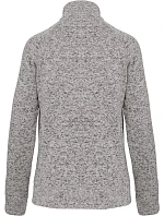 Kariban K 9107 Dámská melanžová pletená fleecová bunda 20.9107 light grey melange Kariban K 9107 Dámská melanžová pletená fleecová bunda 20.9107 light grey melange