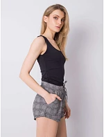 Šortky D17003O61874K šedá černá
