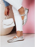 Dámské baleríny ELLICAN se stříbrnou přezkou FashionStreet ZY0706