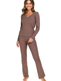 Dámské pyžamo 7304 brown - Doctornap