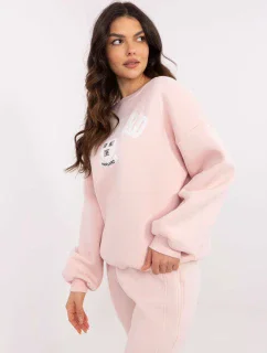 Mikina EM BL 617 16.01X světle růžová