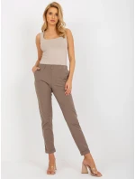 Dámské kalhoty LK SP 506616 1.28X hnědá - FPrice Dámské kalhoty LK SP 506616 1.28X hnědá - FPrice