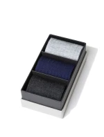 Boxy 3 páry - pánské vlněné ponožky 175