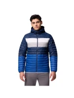 Columbia Powder Pass Bunda s kapucí 2134131433 Blue L