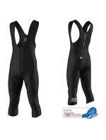 Biemme 3/4 šortky ORTLES černé 4XL