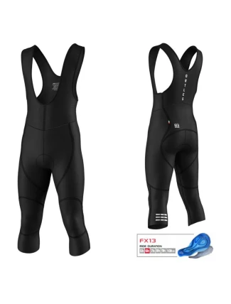 Biemme 3/4 šortky ORTLES černé 4XL