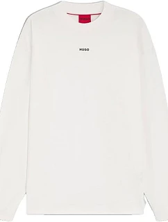 Pánská mikina Hugo Daposo BIANCO (50511029-102)