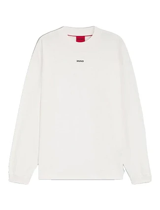 Pánská mikina Hugo Daposo BIANCO (50511029-102)