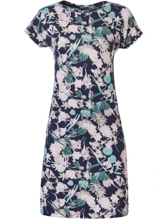 Dámská noční košile 15231-316-2 tm.modrá-potisk - Pastunette Dámská noční košile 15231-316-2 tm.modrá-potisk - Pastunette