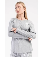 Dámské pyžamo dlouhé Peříčko Dámské pyžamo dlouhé Peříčko