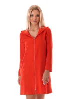 Dámský župan Bari s kapucí 3864 cherry tomato - Vestis