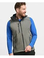Promodoro 7840 Pánská 3-vrstvá softshellová vesta 40.7840 heather grey Promodoro 7840 Pánská 3-vrstvá softshellová vesta 40.7840 heather grey