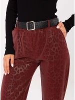 IT kalhoty SP 242976.29P bordó