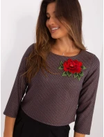 Halenka LK BZ 506494.50P tmavě modrá Halenka LK BZ 506494.50P tmavě modrá