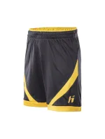 Dětské šortky Platense II Jr 92800406571 černé/oranžové - Huari