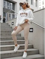Dámské legíny béžové FashionStreet UY2724