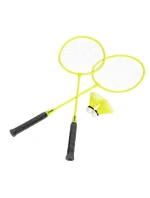 PŘENOSNÝ BADMINTONOVÝ A TENISOVÝ SET 2 V 1 VIRTUFIT - VČETNĚ POUZDRA A RAKET