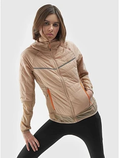 Recyklovaná dámská trekingová bunda Primaloft black insulation eco 4F 4FWSS24TDJAF383-83S