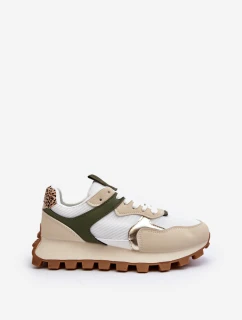 Dámské sportovní boty tenisky Beige-Zelené Ralita