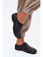 Pěnové pantofle dámské černé Parissa