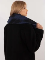 Závoj AT CH 12301.82P černo-modrý