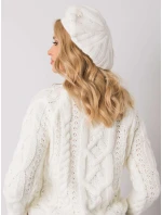 Čepice AT CZ DM 39055 ecru Čepice AT CZ DM 39055 ecru