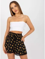 Šortky D73771M62233KA černá