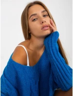 Dámský svetr TW SW BI M903 tmavě modrý Dámský svetr TW SW BI M903 tmavě modrý