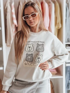 Dámská oversize mikina s medvídky MISOBEARS šedá FashionStreet BY1436