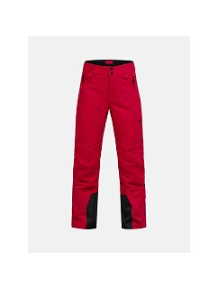 Kalhoty PEAK PERFORMANCE W Anima Insulated Pants v barvě bordó