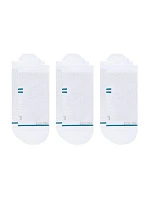 Běžecké ponožky Stance Athletic Tab, balení po 3 kusech – bílé Běžecké ponožky Stance Athletic Tab, balení po 3 kusech – bílé