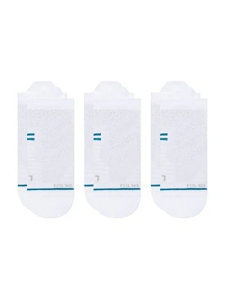 Běžecké ponožky Stance Athletic Tab, balení po 3 kusech – bílé Běžecké ponožky Stance Athletic Tab, balení po 3 kusech – bílé