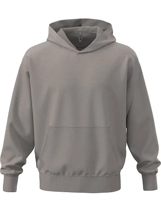 Next Level Apparel N 9307 Těžká oversize unisex mikina s kapucí 08.9307 shitake