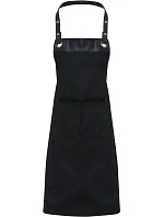 Premier PR 123 Zástěra s laclem "Espresso" 39.0123 black/black