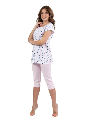 Dámské pyžamo 690 cream - REGINA