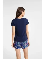 Dámské pyžamo Bluebird 40621-59X Námořnická modrá - Henderson Ladies
