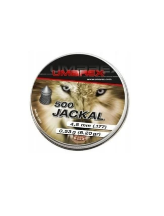 4,5 mm Umarex Jackal Pointed Ribbed 500 broků