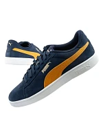 Puma pánské sportovní boty tenisky Smash 3.0 leather classic trendy navy blue